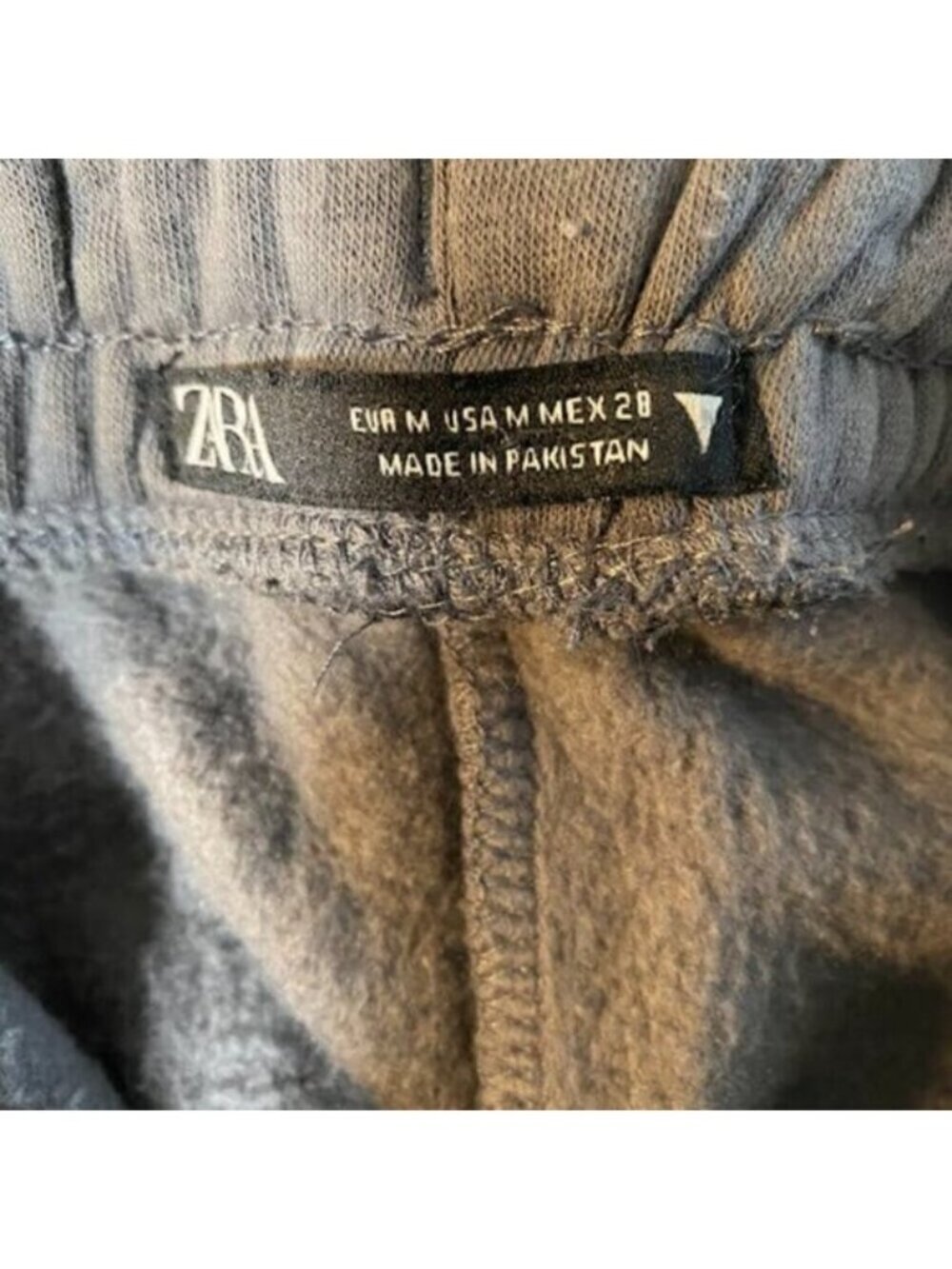 ZARA Cargo Charcoal Gray Women's Sweatpants Size M - Picture 9 of 10